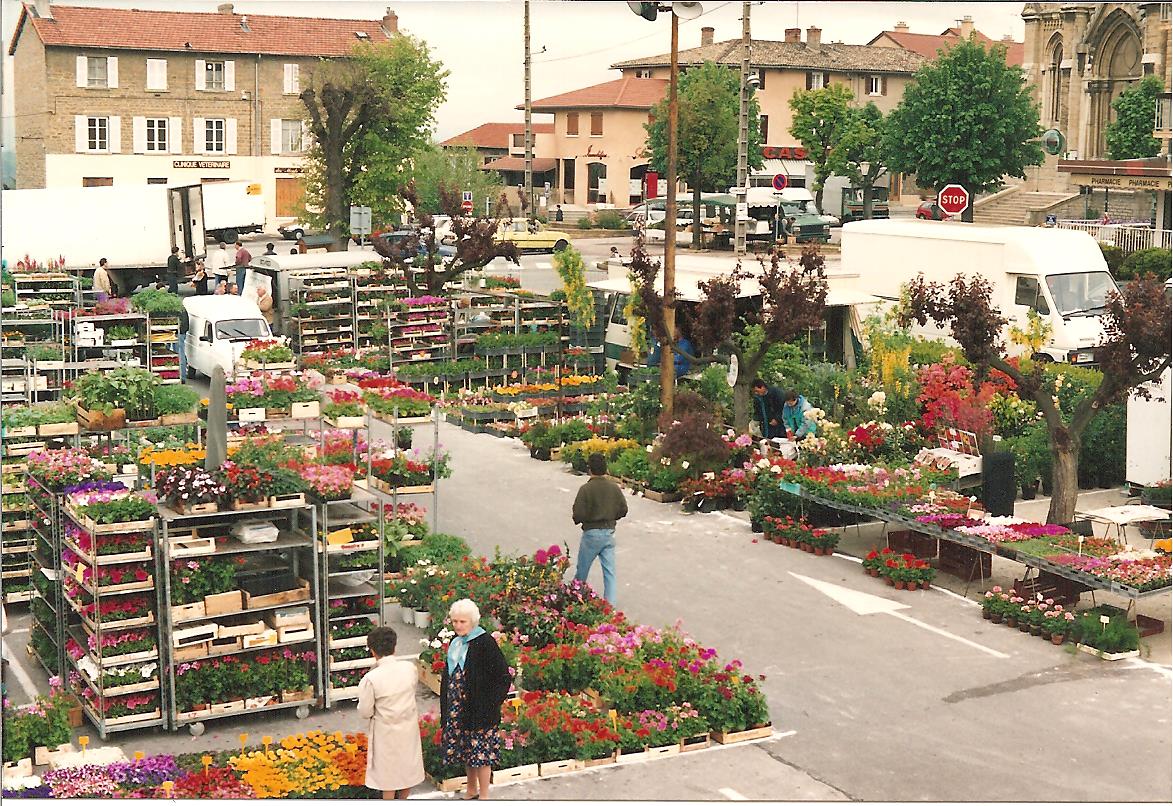 Marché aux fleurs 1992